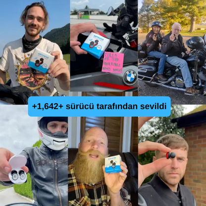 Moto Kulak Tıkaçları - 27 dB