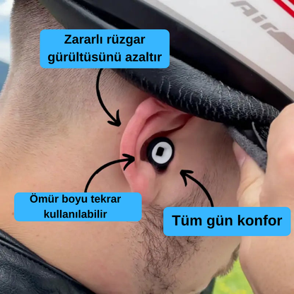 Moto Kulak Tıkaçları - 27 dB