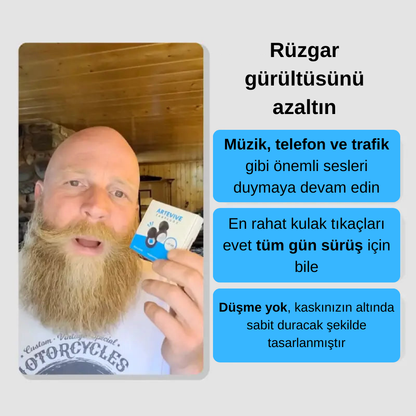 Moto Kulak Tıkaçları - 27 dB